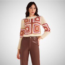 Load image into Gallery viewer, Norah Crochet Sweater (7933940039888)
