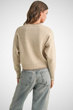 Load image into Gallery viewer, Color Stitching Detailed Sweater Top (8229683200208)
