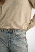 Load image into Gallery viewer, Color Stitching Detailed Sweater Top (8229683200208)
