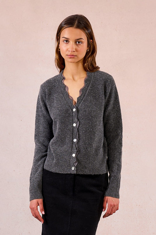 Scalloped Cardigan With Lace (8345880723664)