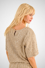 Load image into Gallery viewer, Sequined Straight Top (8227538075856)
