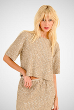Load image into Gallery viewer, Sequined Straight Top (8227538075856)
