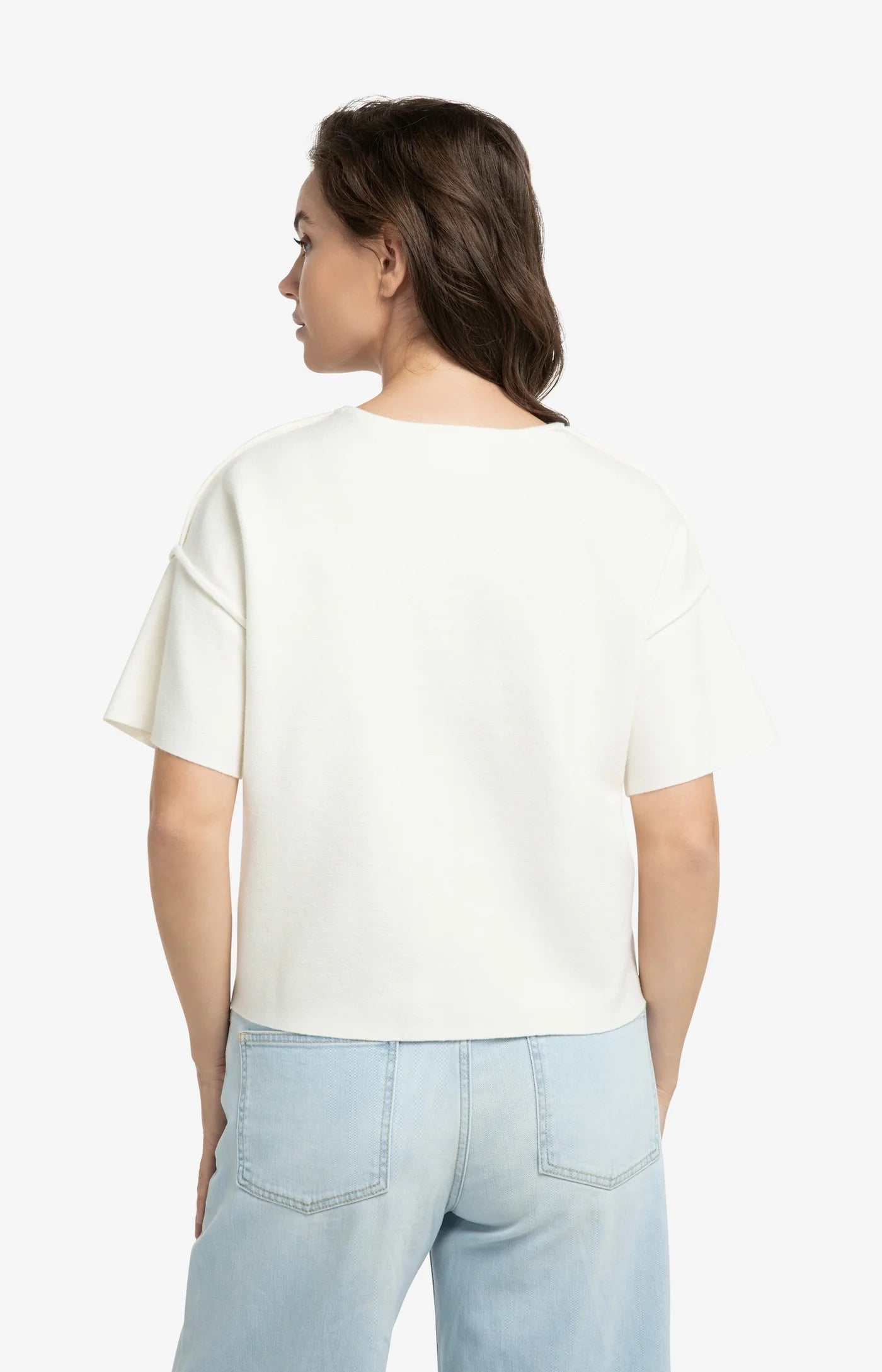 Pull à manches courtes