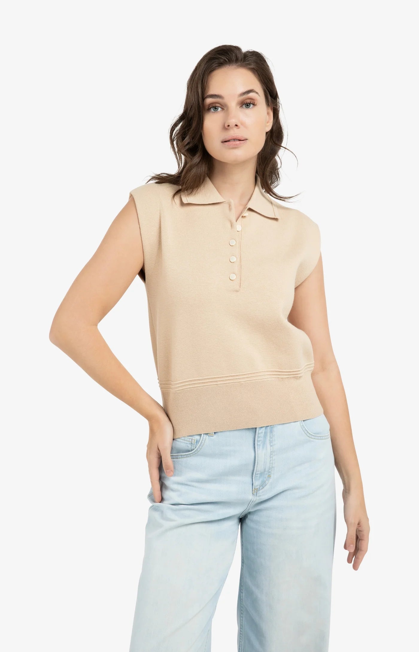 Sleeveless Sweater