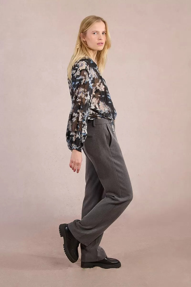 High Waisted Straight Pants (8345880592592)