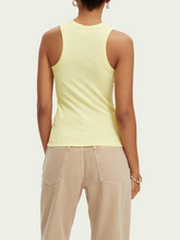 Load image into Gallery viewer, Rib-knitted racerback tank top (7907127853264)
