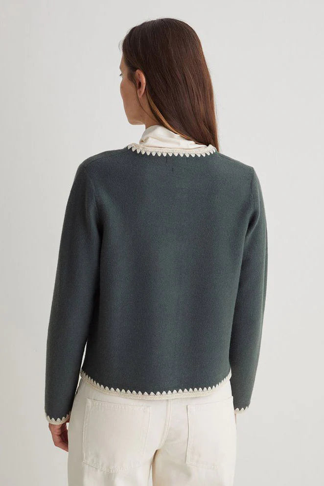 Boiled Wool Cardigan (8342357377232)