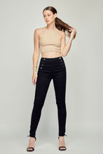 Load image into Gallery viewer, High Waist Sailor Skinny Jeans (7888753885392)
