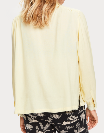 Scotch+Soda+Keyhole+Neckline+Blouse (6592972357840)