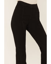 Load image into Gallery viewer, CELLO - High Rise Front Seaming Detail Pull On Super Flare jeans (7707215560912)
