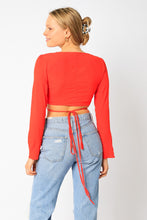 Load image into Gallery viewer, OLIVACEOUS - Orange Crop Bolero Shrug (7346530582736)
