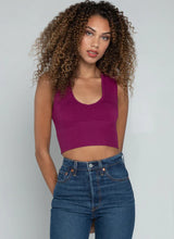 Charger l&#39;image dans la galerie, C&#39;est Moi - Bamboo Deep V Rib Top (9Colors) (6768632299728)
