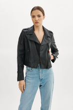 Load image into Gallery viewer, LAMARQUE - Black Leather Jacket (7811999072464)
