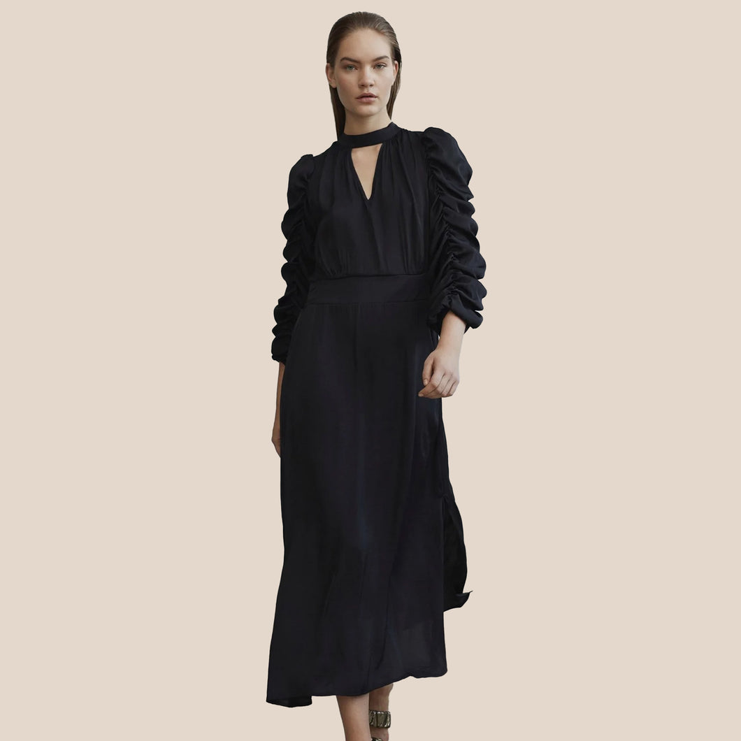 Sofie Schnoor - Black Midi Dress (7831226220752)