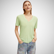 Load image into Gallery viewer, V-neck T-shirt (7884628033744)
