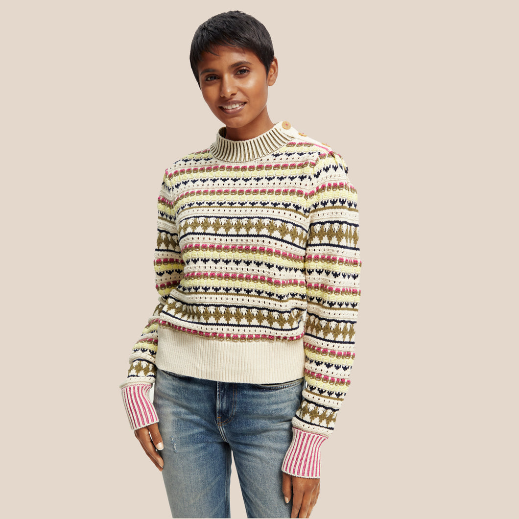 Mixed Stitch Sweater (7863365992656)