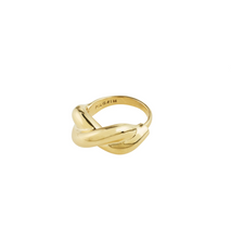 Charger l&#39;image dans la galerie, Pilgrim Ring : Belief : Gold plated (6816751026384)
