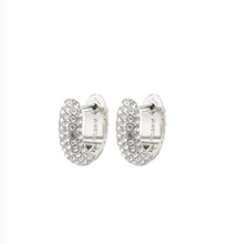 Load image into Gallery viewer, Pilgrim Earrings : Emmy : Crystal Silver Plated (6816770031824)
