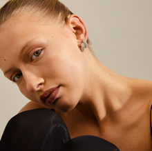 Load image into Gallery viewer, Pilgrim Earrings : Emmy : Crystal Silver Plated (6816770031824)

