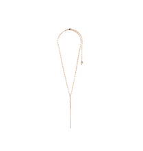 Load image into Gallery viewer, Pilgrim Necklace : Serenity : Crystal Rose-Gold Plated (6816810467536)
