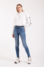 Load image into Gallery viewer, DRDENIM® - LEXY Sky Blue Super Skinny Stretchy Mid Rise Jeans (7350305456336)
