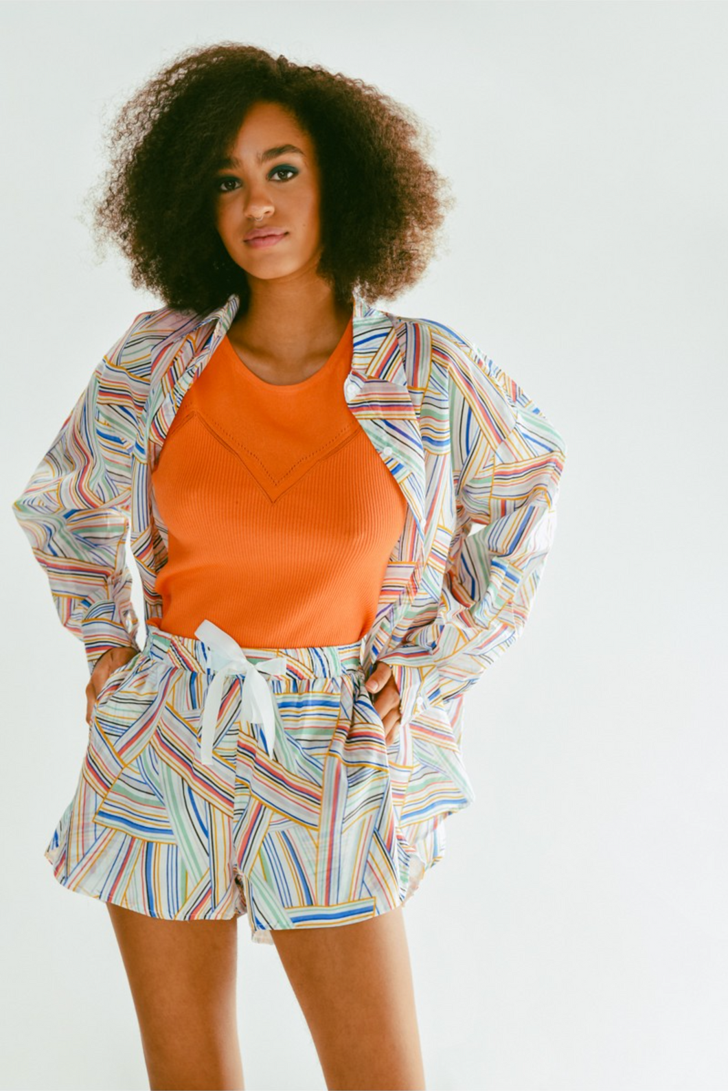 Molly Bracken - Wide Printed Shirt (7376022274256)