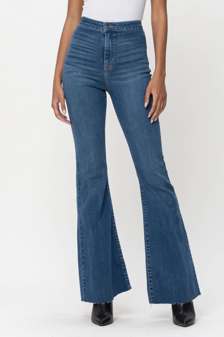 CELLO - High Rise Super Flare Jeans (7707212710096)