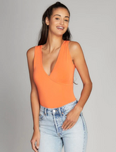 Load image into Gallery viewer, Bamboo Sleeveless Wrap Body Suit (7740974137552)

