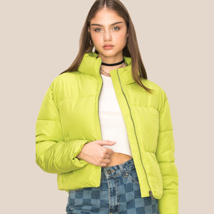 Hyfve - Cropped Puffer Jacket (7792541335760)