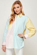 Load image into Gallery viewer, ELLISON - Long Sleeve Color Block Shirt (7348119175376)
