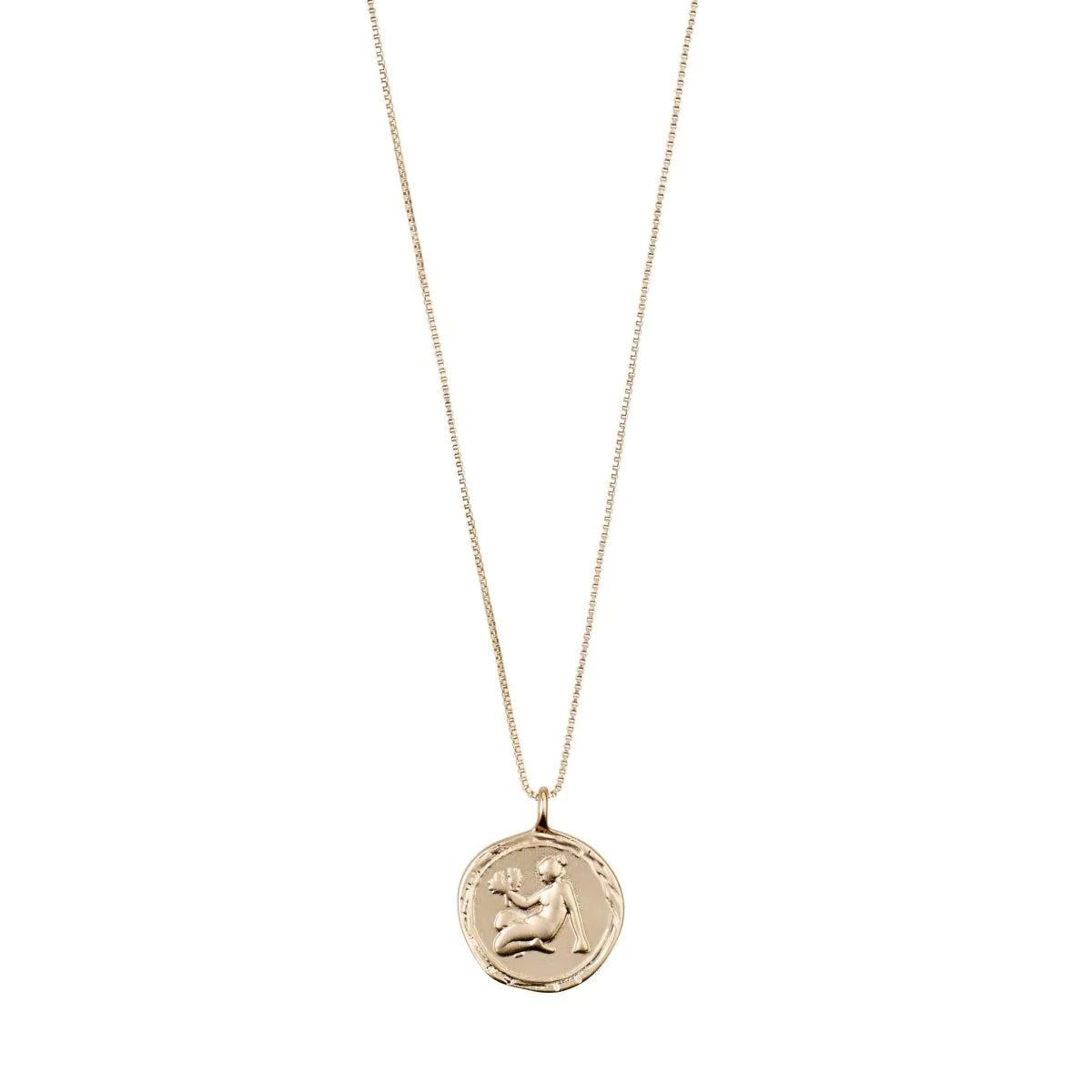 PILGRIM Necklace: VIRGO Horoscope Necklace (Gold Plated) (7724945866960)