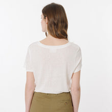 Load image into Gallery viewer, Model wearing DESTINY cream T-shirt from Artlove with khaki pants. (7341000523984)
