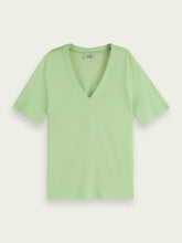 Load image into Gallery viewer, V-neck T-shirt (7884628033744)
