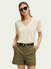 Load image into Gallery viewer, V-neck T-shirt (7884628033744)

